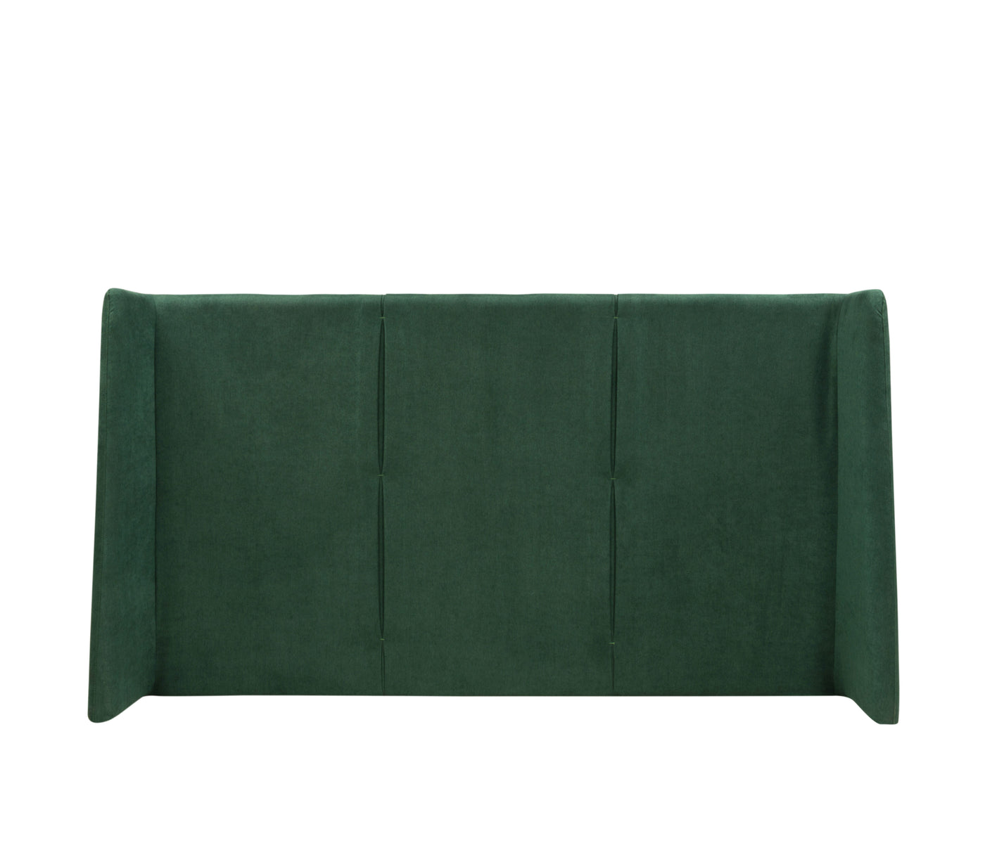 Cabecera queen size Skye en color verde