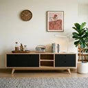 Mueble de tv Evo 200 cm en acabado encino