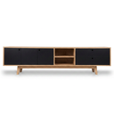 Mueble de tv Evo 200 cm en acabado encino