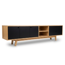 Mueble de tv Evo 200 cm en acabado encino