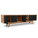 Mueble de tv Evo 200 cm en acabado encino