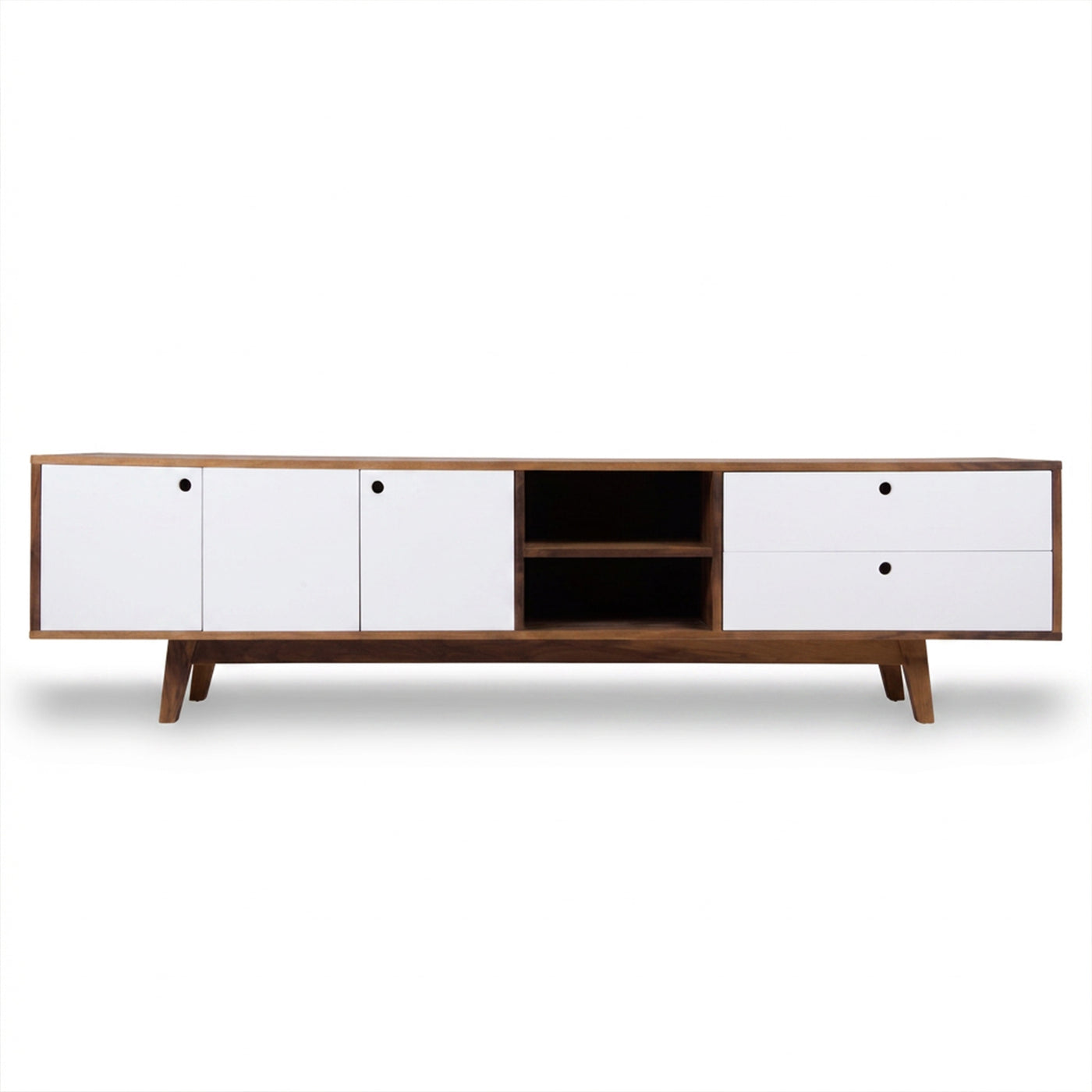 Mueble de tv Evo 200 cm en acabado encino