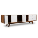 Mueble de tv Evo 200 cm en acabado encino