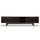 Mueble de tv Evo 200 cm en acabado nogal