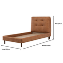 Cama individual Landero
