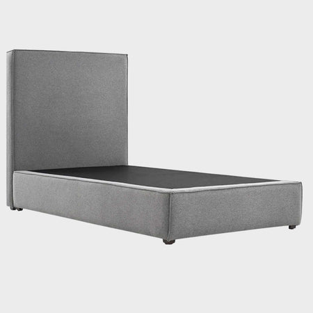 Cama individual Raquel vista en ángulo