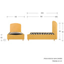 Cama individual Nakane