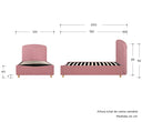 Cama individual Nakane