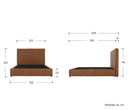 Cama queen size Raquel