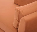 Chaise Brazo Derecho Levanto con Base de Encino Sólido