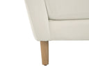 Chaise Brazo Izquierdo Levanto con Base de Encino Sólido
