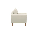 Chaise Brazo Izquierdo Levanto con Base de Encino Sólido