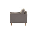 Chaise Brazo Derecho Levanto con Base de Encino Sólido