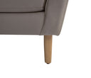 Chaise Brazo Izquierdo Levanto con Base de Encino Sólido