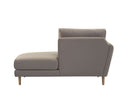 Chaise Brazo Izquierdo Levanto con Base de Encino Sólido
