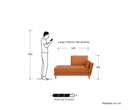 Chaise brazo derecho Levanto
