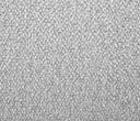 Acercamiento al textil del cojín Zamorina gris; destaca la trama densa del terciopelo premium y la nitidez de las flores blancas estampadas, reflejando un acabado sedoso y de alta calidad.