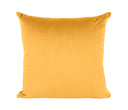 Cojín Bunek de 50x50 cm en dorado, con un diseño liso y elegante que aporta un toque sofisticado a cualquier espacio.
