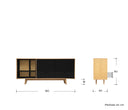 Credenza Evo