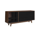 Credenza Evo en acabado Nogal