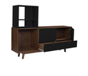 Credenza Evo en acabado Nogal