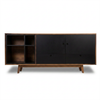 Credenza Evo 180 cm en acabado nogal