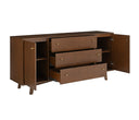 Credenza Serdan en acabado Nogal