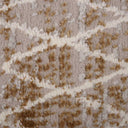 Detalle de textura del tapete de entrada Ileb con fibras en tonos beige y café