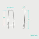 Espejo de piso Cuitxa