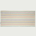 Patrón de líneas multicolor en frazada Timki 150x80 cm