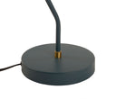 Lámpara de mesa Azalea con base redonda y cuello esbelto, ideal para añadir un toque de elegancia a cualquier espacio.