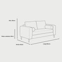 Sofa 3 cuerpos Landero