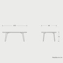 Medidas mesa comedor talitha 200 cm