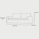 Medidas sofa 3 cuerpos ani