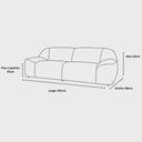 Sofa 3 cuerpos Marcus