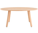 Mesa de comedor ovalada Xocos