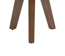 Mesa lateral con un diseño moderno y patas en forma de cono, perfecta para complementar cualquier sala. Mesa lateral 45 cm Xocos de GAIA.