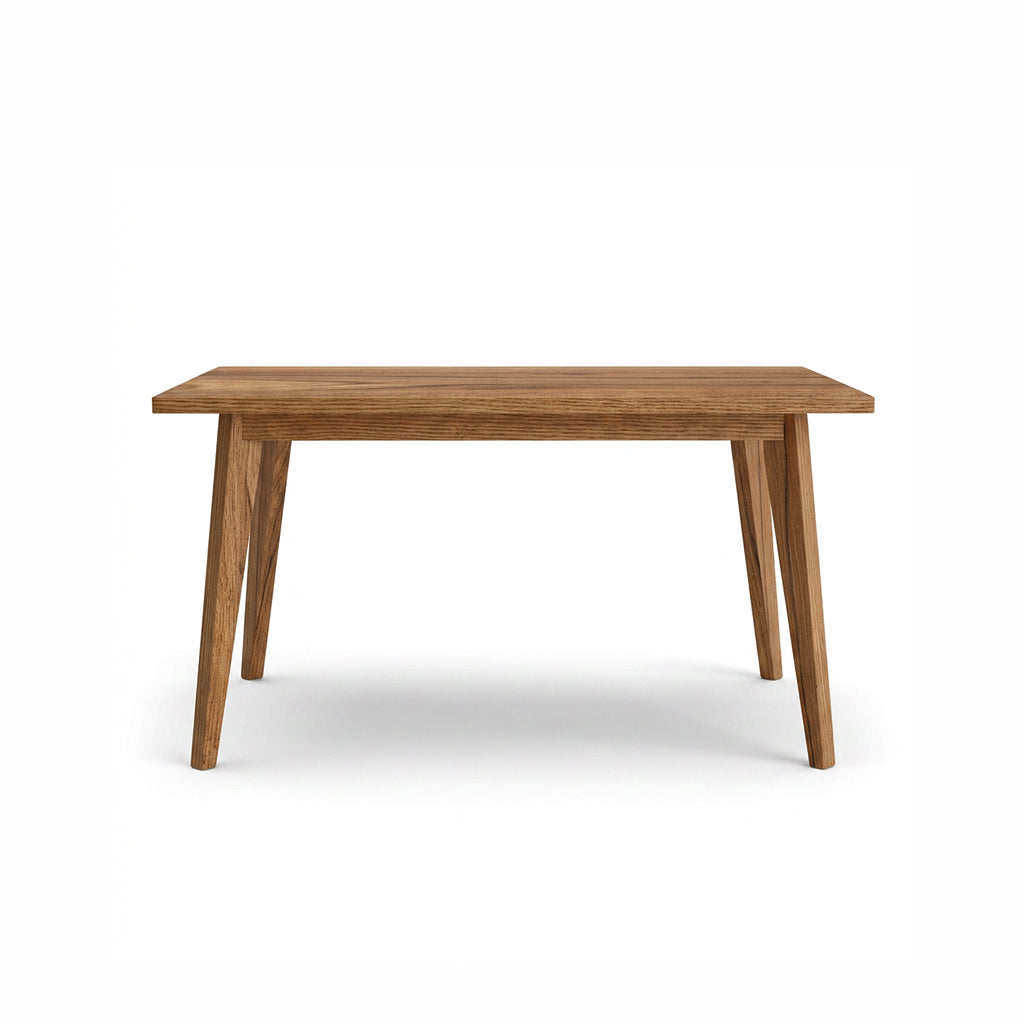 Mesa de comedor Evo 140cm en acabado nogal