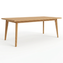 Mesa de comedor Evo 200cm en acabado encino