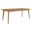 Mesa de comedor Evo 200cm en acabado nogal