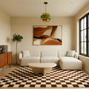 Set modular 3 plazas, con chaise derecho, Kant marfil