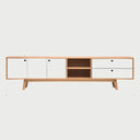 Mueble de tv Evo 200 cm en acabado encino