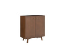 Mueble de bar Serdán en tono café, con un diseño funcional y elegante, ideal para cualquier espacio de tu hogar.