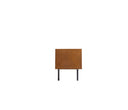 Mueble de TV Tijuana en acabado café madera, con un diseño moderno y práctico, ideal para cualquier sala.