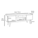 Mueble para tv Cuauhtémoc 150 cm