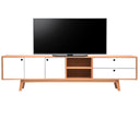 Mueble de tv Evo 200 cm en acabado encino