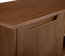 Mueble de tv Talitha 200 cm en acabado nogal