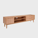 Mueble de tv Talitha 200 cm en acabado encino