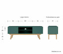 Mueble de tv Cuauhtemoc