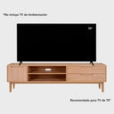 Mueble de tv Talitha 200 cm en acabado encino